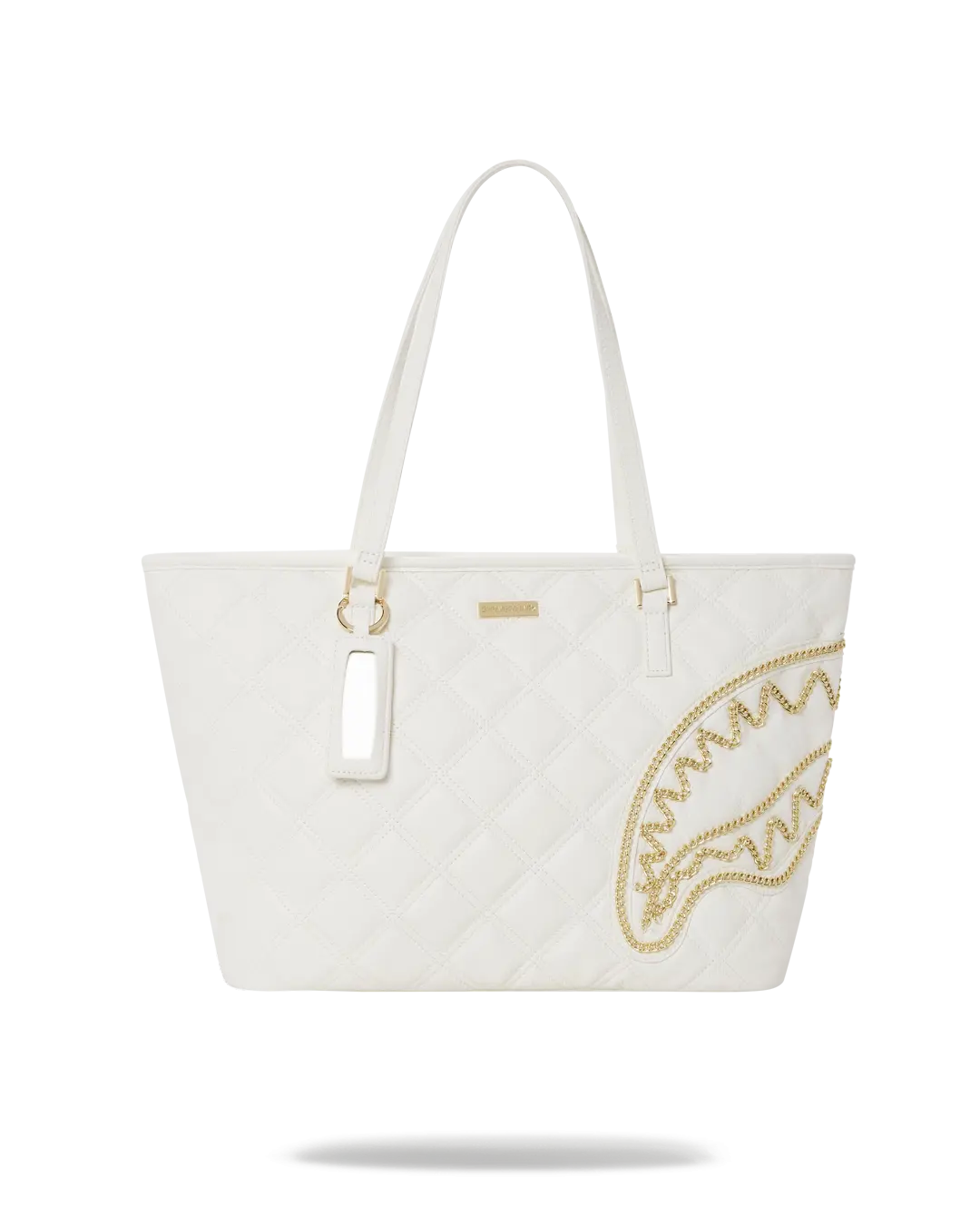 RIVIERA LE BLANC GOLD CHAIN SHARK TOTE