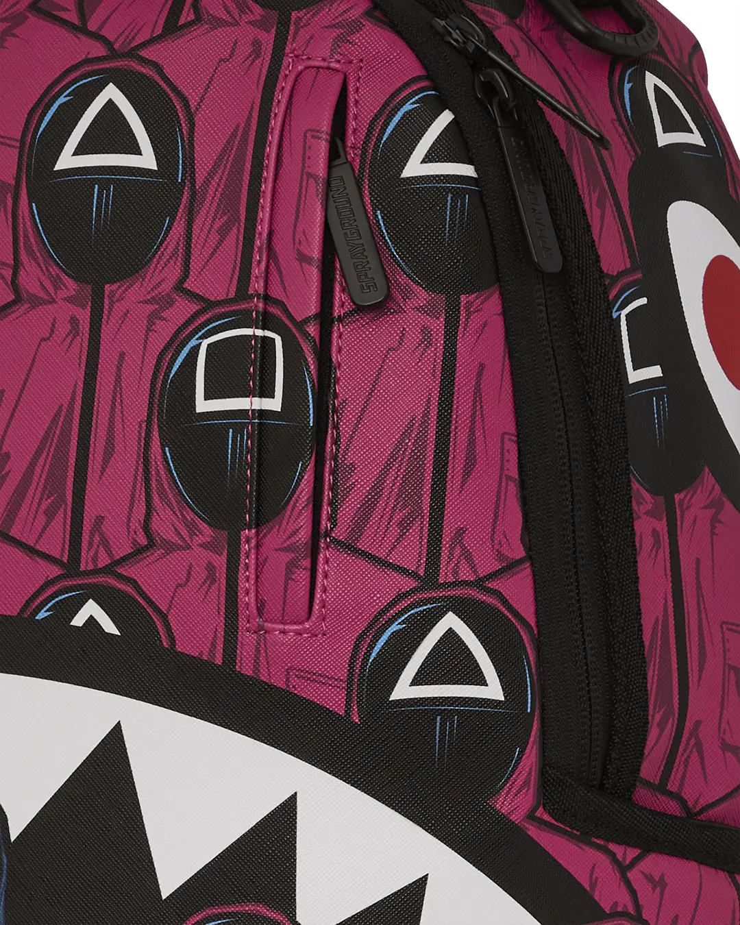 SQUID GAME COLLAB FRONT MAN & PINK GUARD SHARKS BACKPACK - Image 11