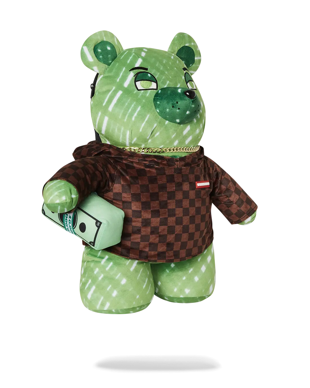 SHARKS IN PARIS FADE AWAY HOODIE MONEYBEAR TEDDYBEAR BACKPACK - Image 9