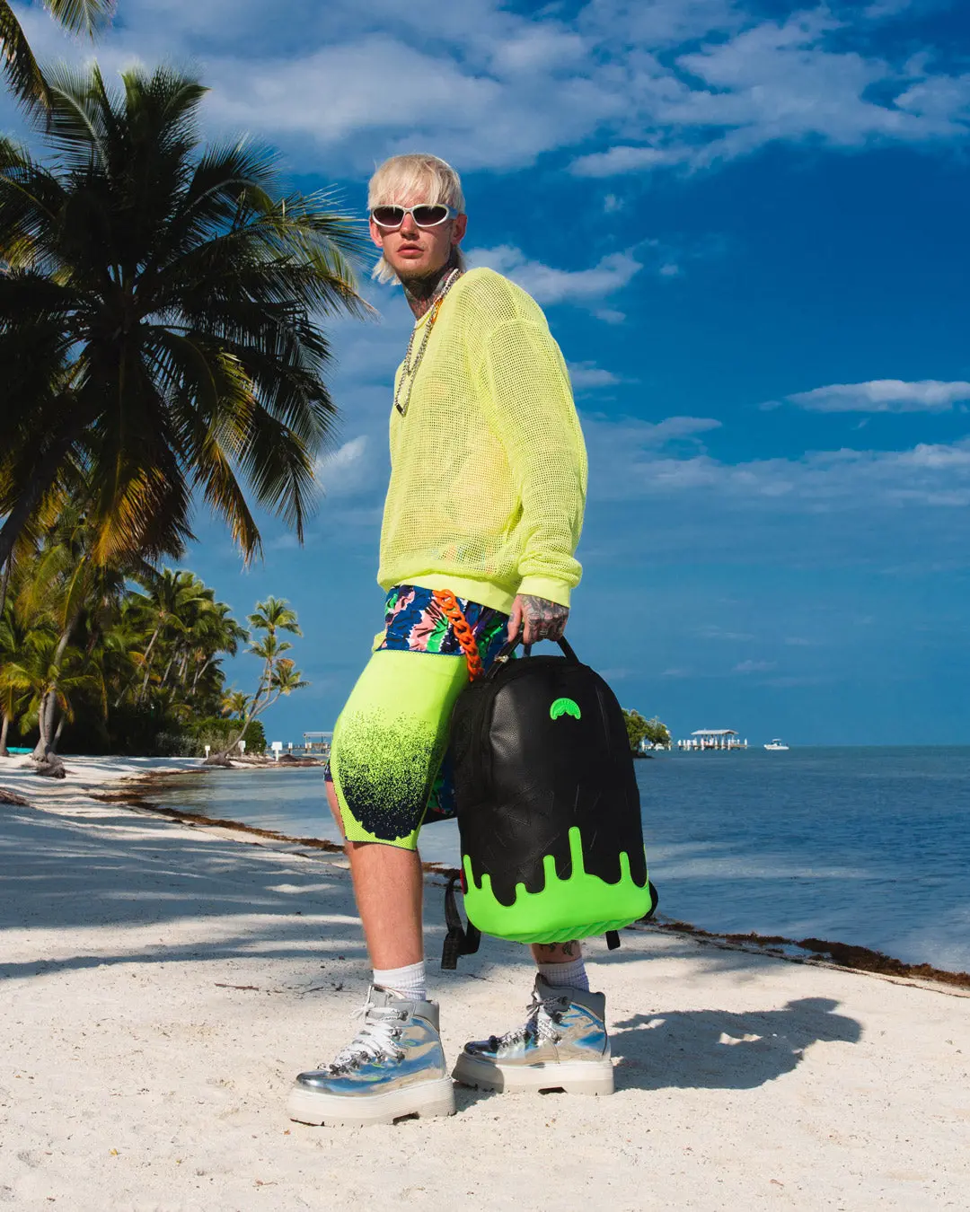 ANTI-GRAVITY GREEN BACKPACK (DLXV) - Image 2