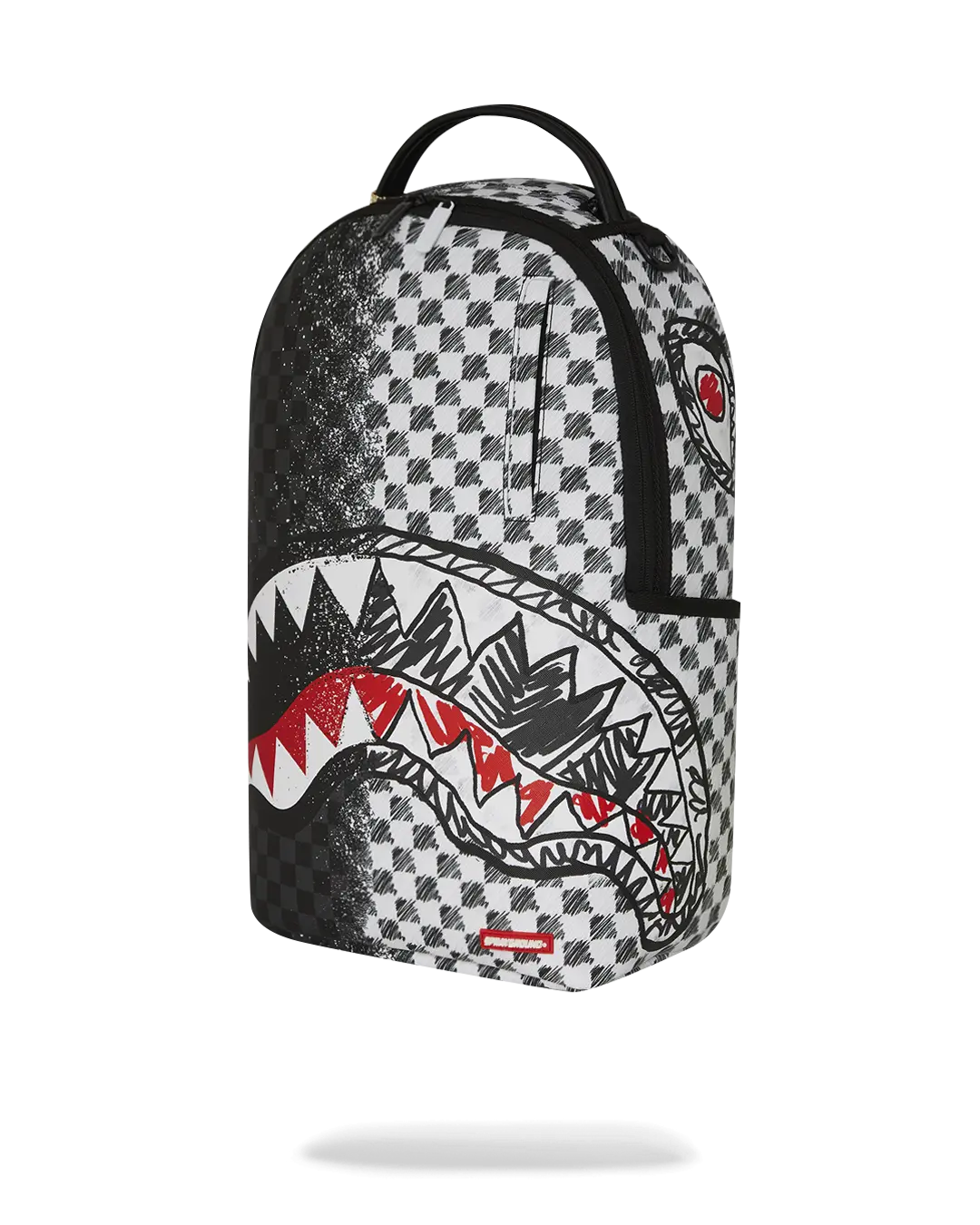 SCRIBBLE DRIBBLE CHECK BACKPACK - Image 9