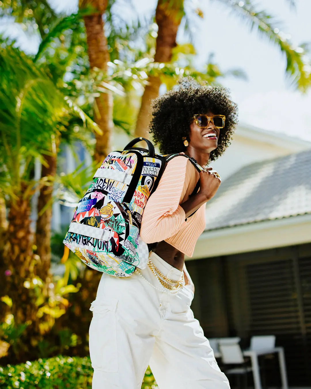 CREATE ANOTHER DAY SKATEBOARD-STRAP BACKPACK - Image 6