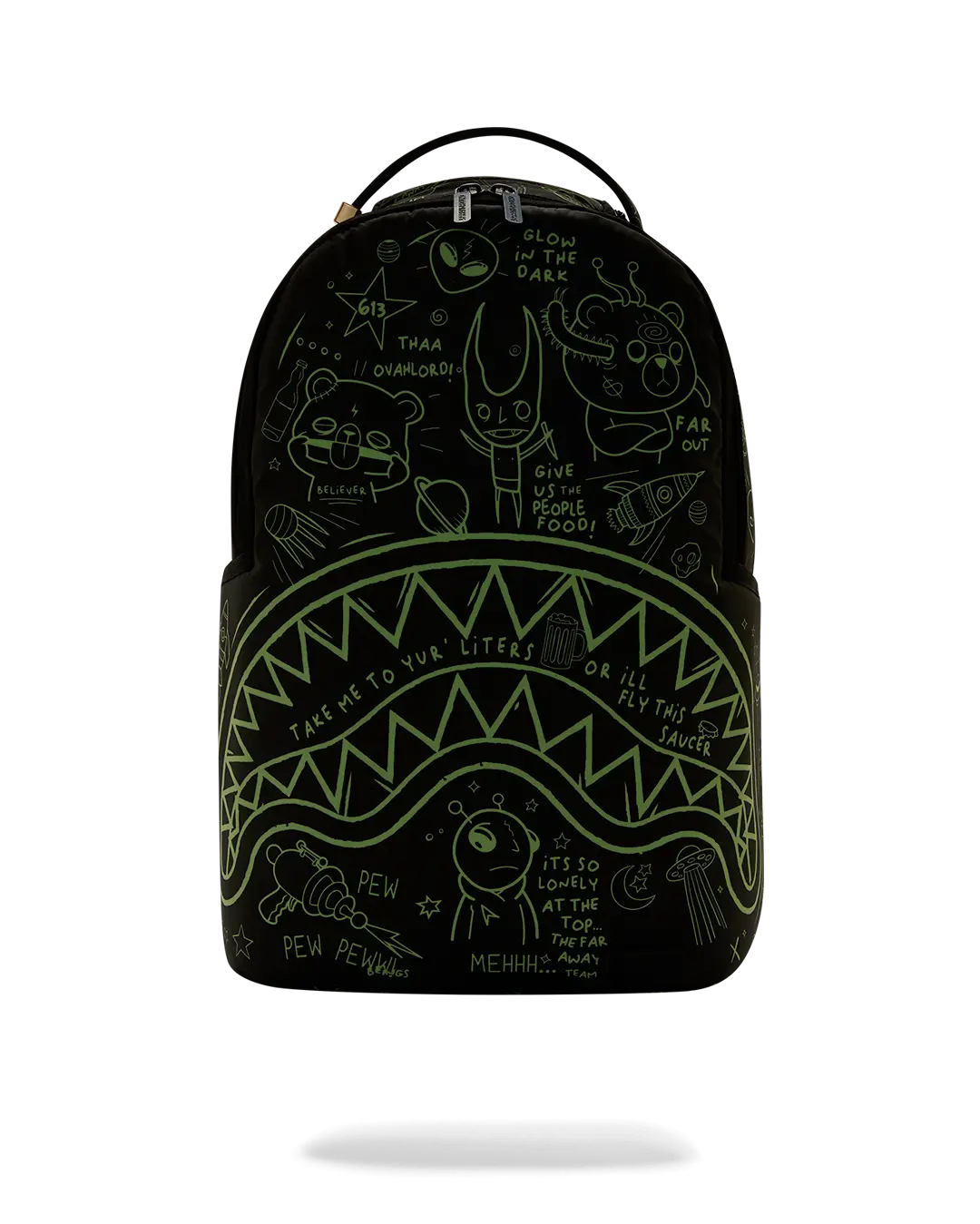 GLOW THE SPACE BACKPACK (GLOW IN THE DARK EFFECT) - Image 2