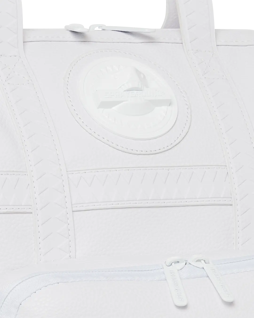 HEAVY METAL SHARK WHITE OUT BIZ TOP OPENER BACKPACK - Image 11