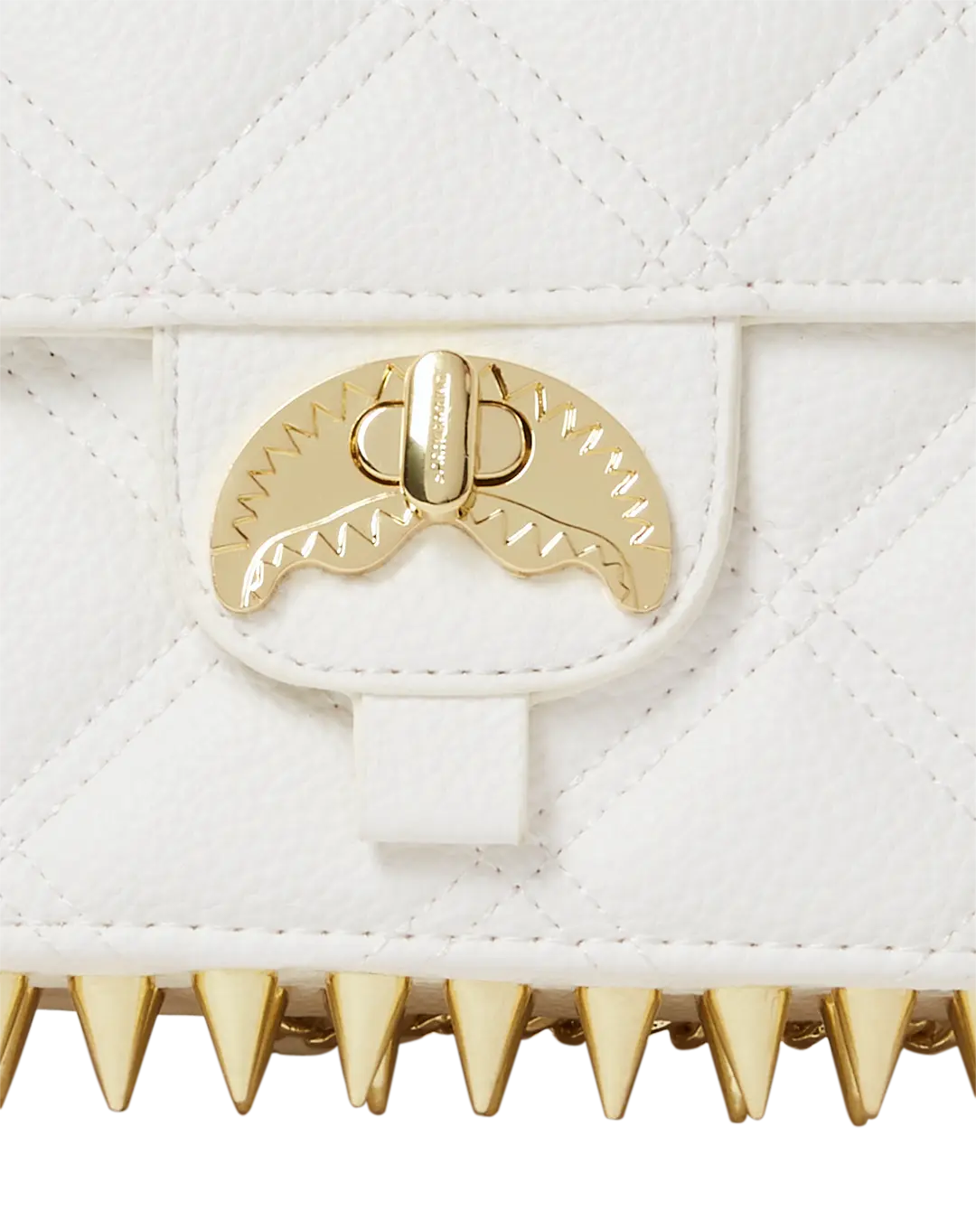 RIVIERA LE BLANC GOLD CHAIN SHARK HANDBAG - Image 4