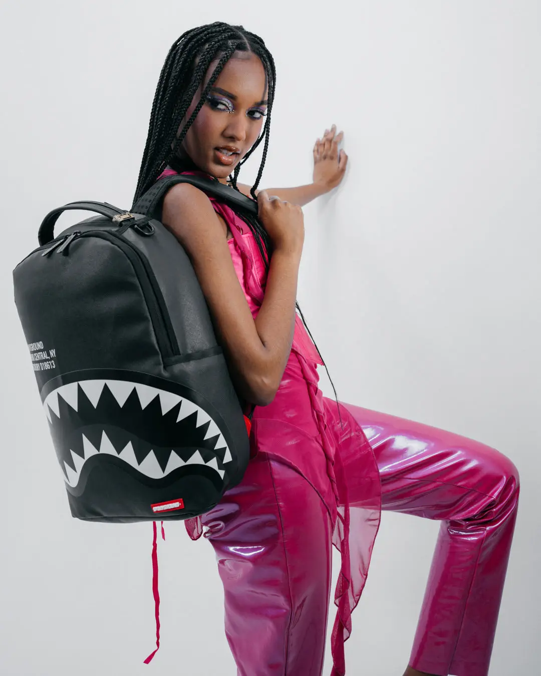 SHARK CENTRAL BLK/GRAY BACKPACK (DLXV) - Image 4
