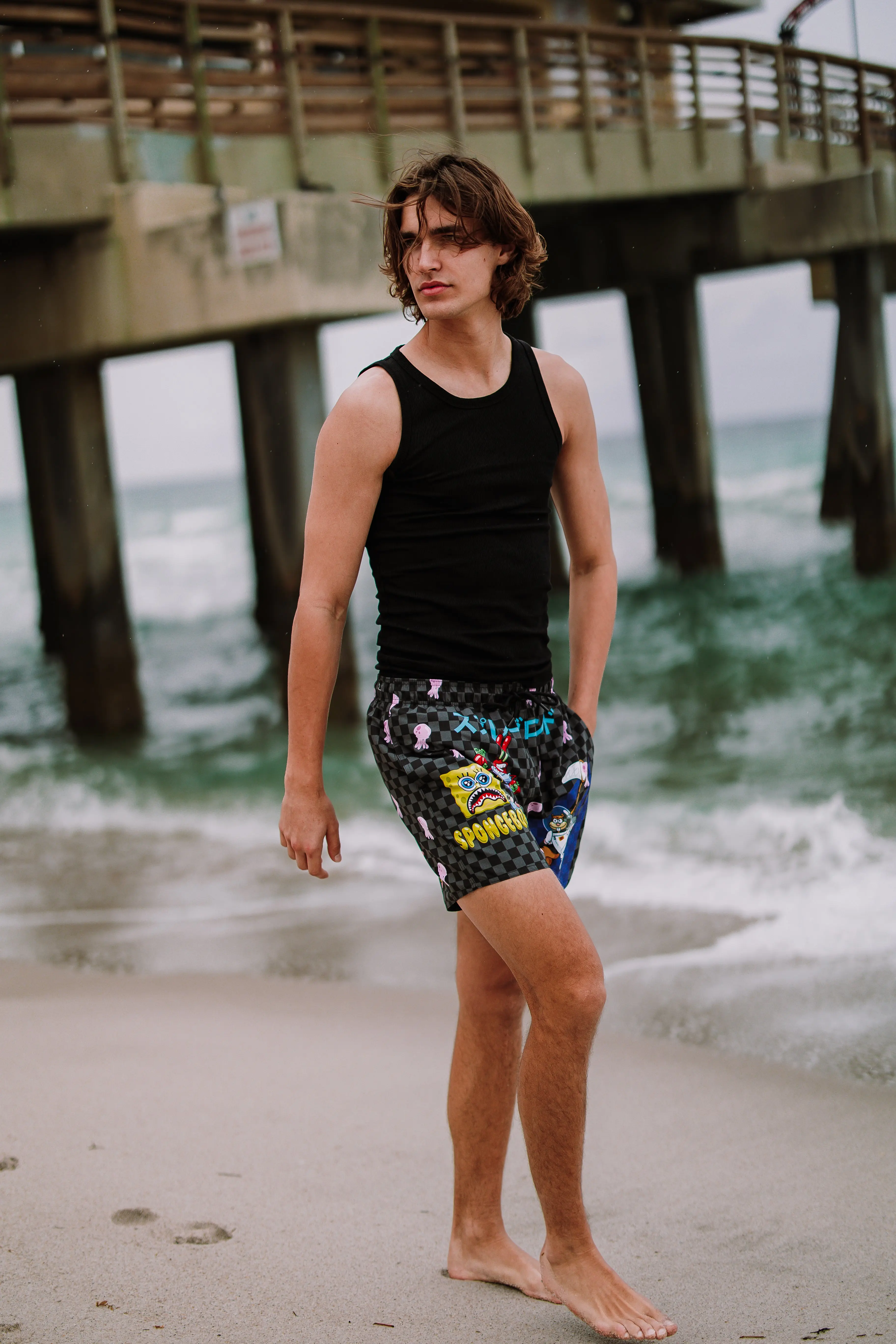 SPONGEBOB TOKYO BUBBLE SWIM SHORTS - Image 6