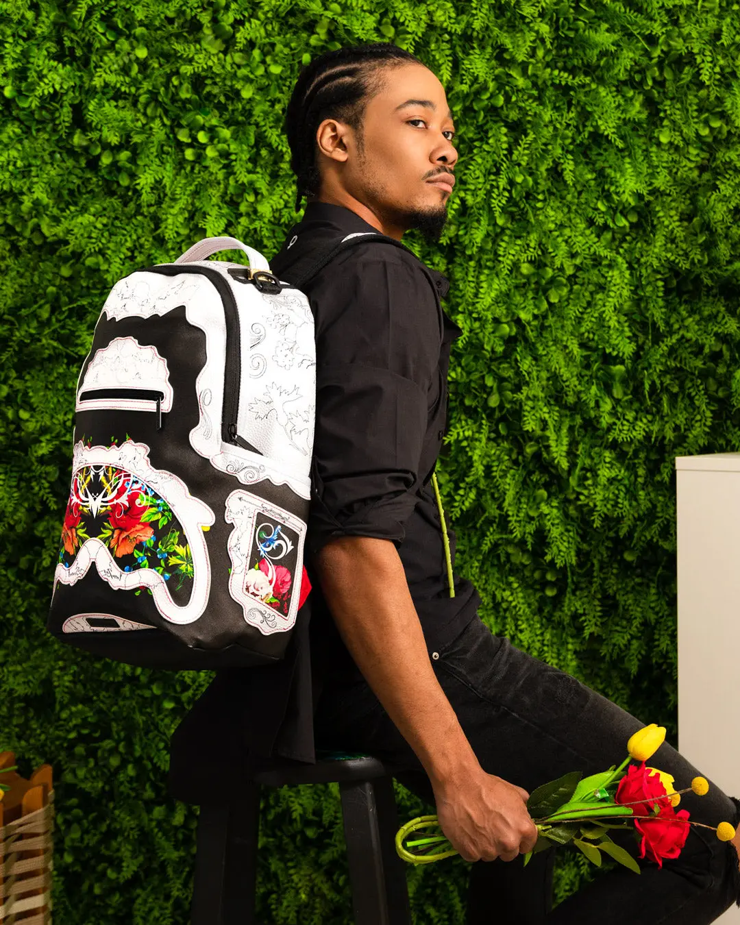 THE FLORAL CUT BACKPACK (DLXV) - Image 2