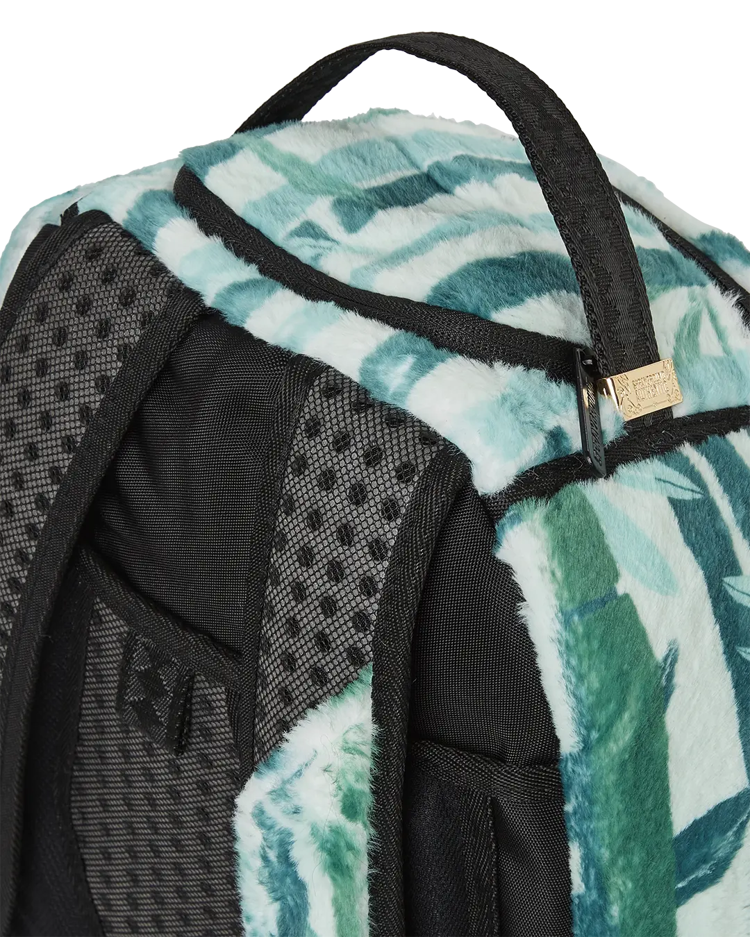 PANDA COZY VELOUR FUR BACKPACK - Image 12