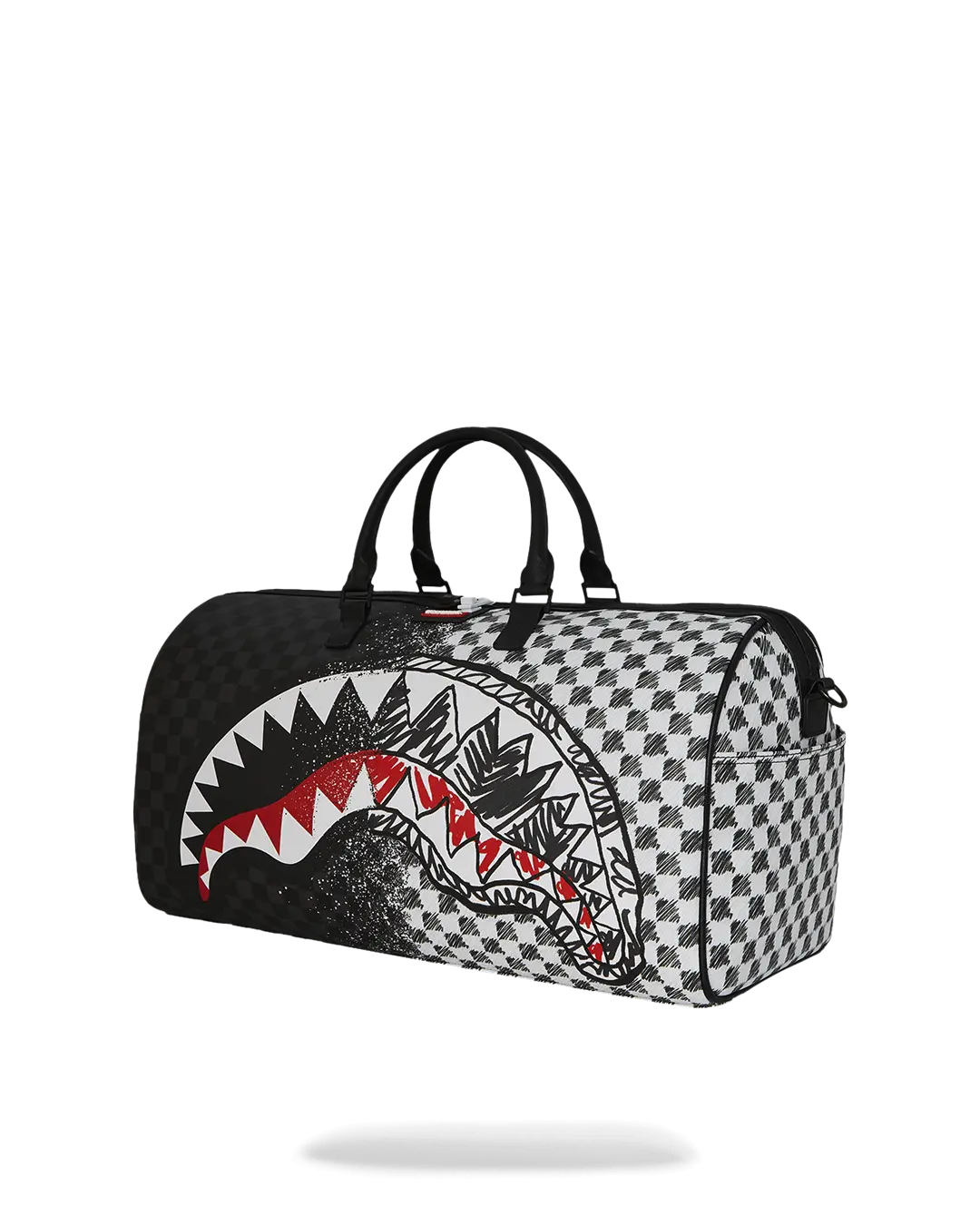 SCRIBBLE DRIBBLE CHECK DUFFLE - Image 5