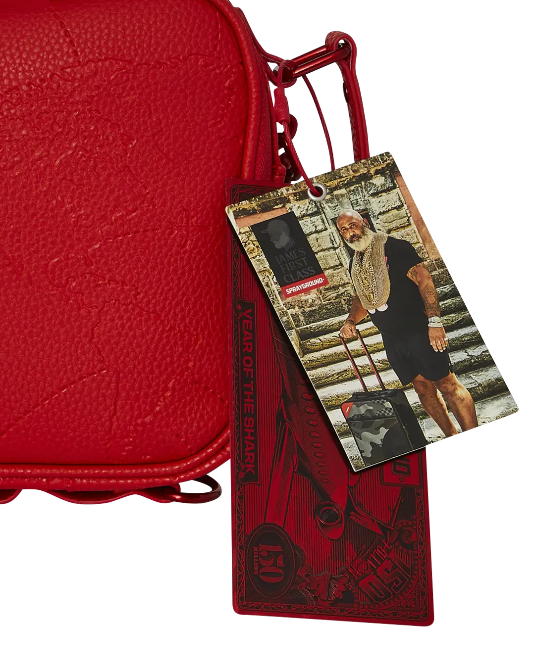 JAMES FIRST CLASS RUBY RED CROSSBODY - Image 11