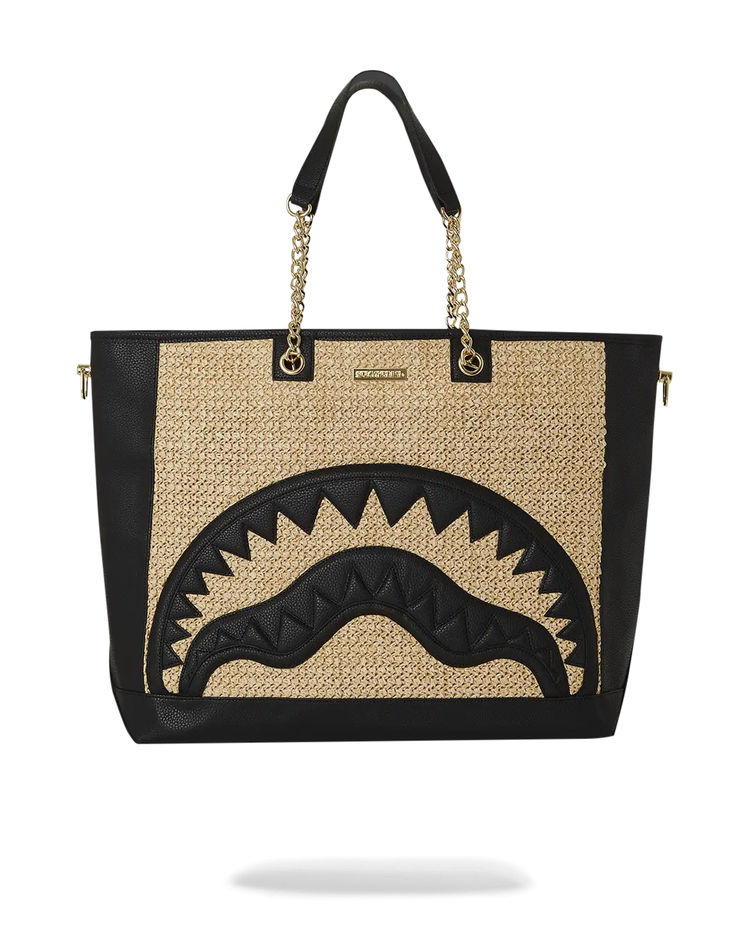 RAFFIA PALM TOTE