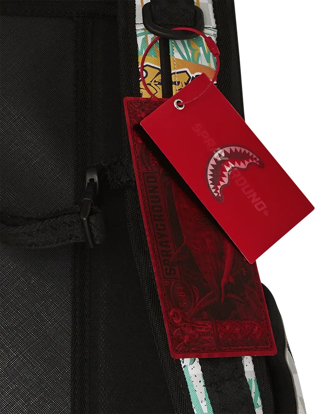 CREATE ANOTHER DAY SKATEBOARD-STRAP BACKPACK - Image 15
