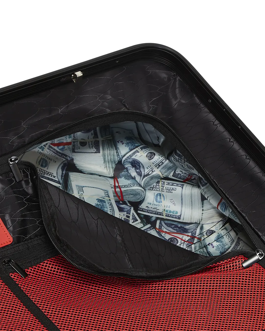 MOLDED SHARKITECTURE BLACK HARDSHELL CARRY-ON LUGGAGE - Image 16