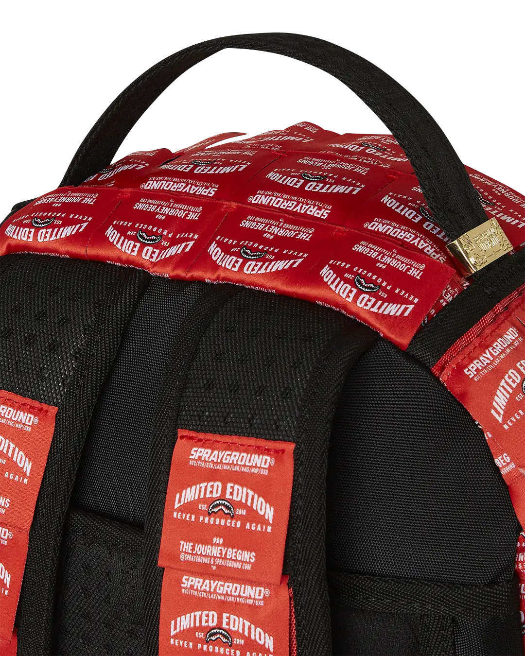 MADE OF WOVEN LABELS SHARK BACKPACK - Image 10
