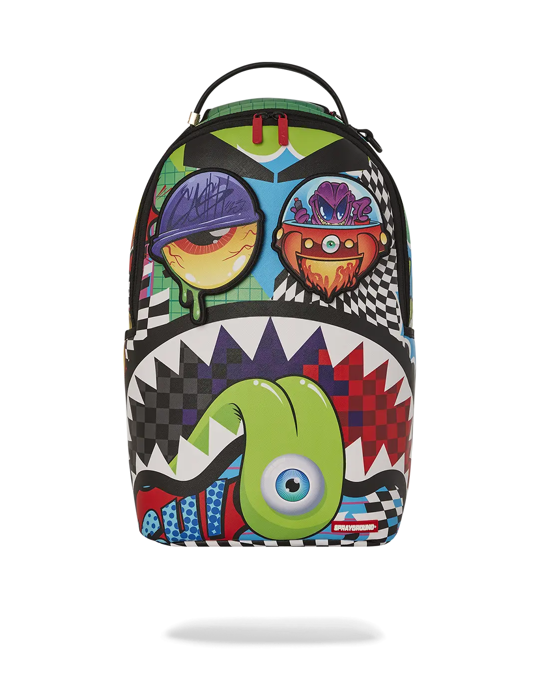 PSYCHO WORLD OF FUN BACKPACK (WITH REMOVABLE VELCRO EYE PATCHES) - Image 3