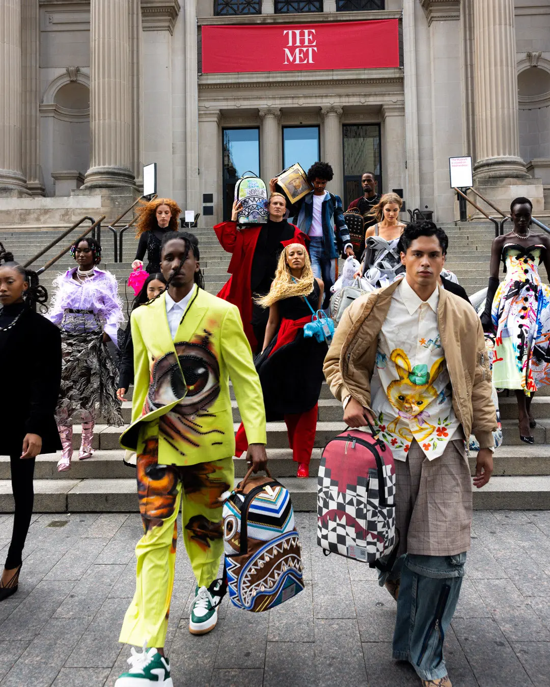 THE MET KUBA KINGDOM HEADDRESS BACKPACK - Image 14
