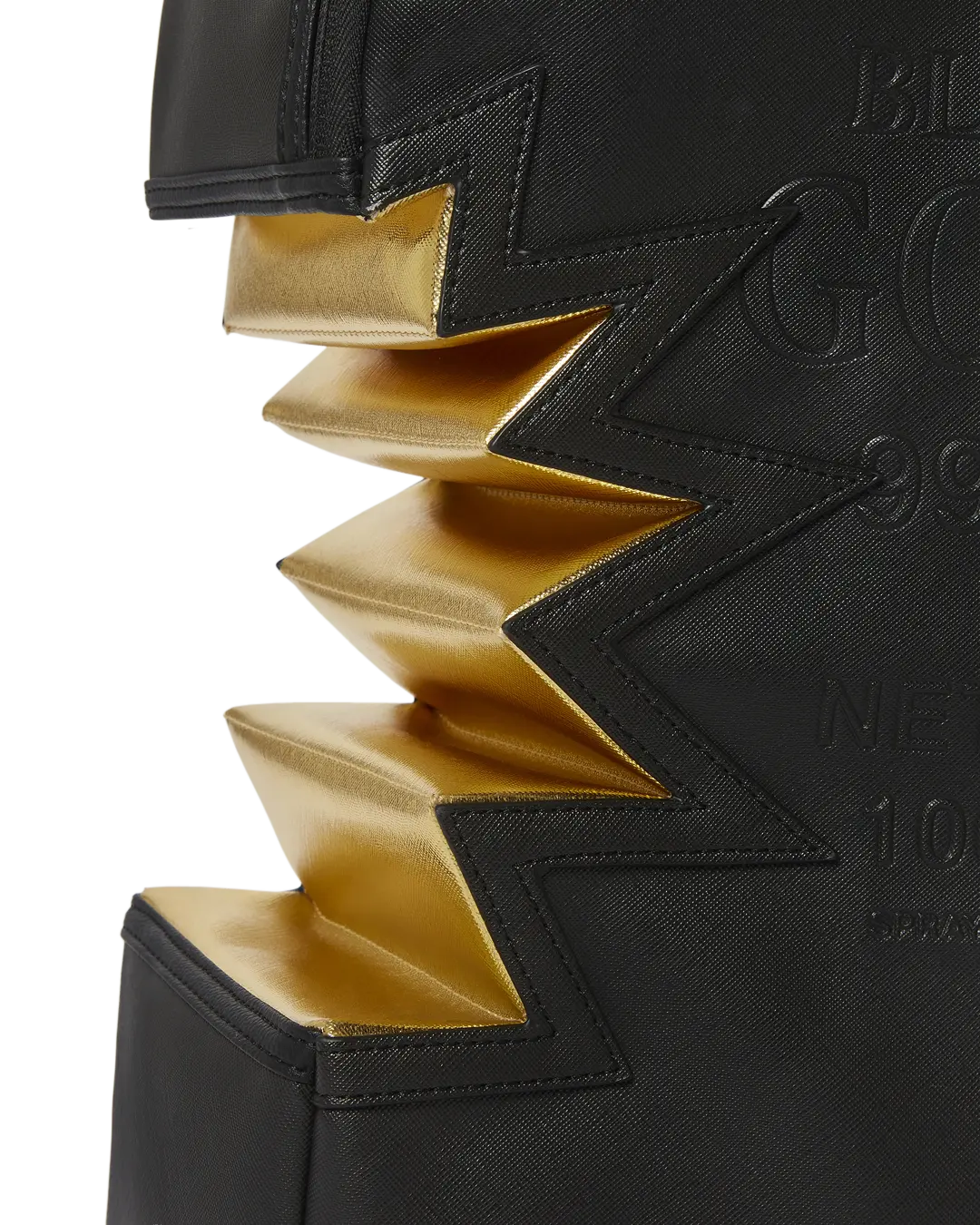 A.I.3 SHARK BITE BLACK GOLD BACKPACK (DLXV) - Image 16
