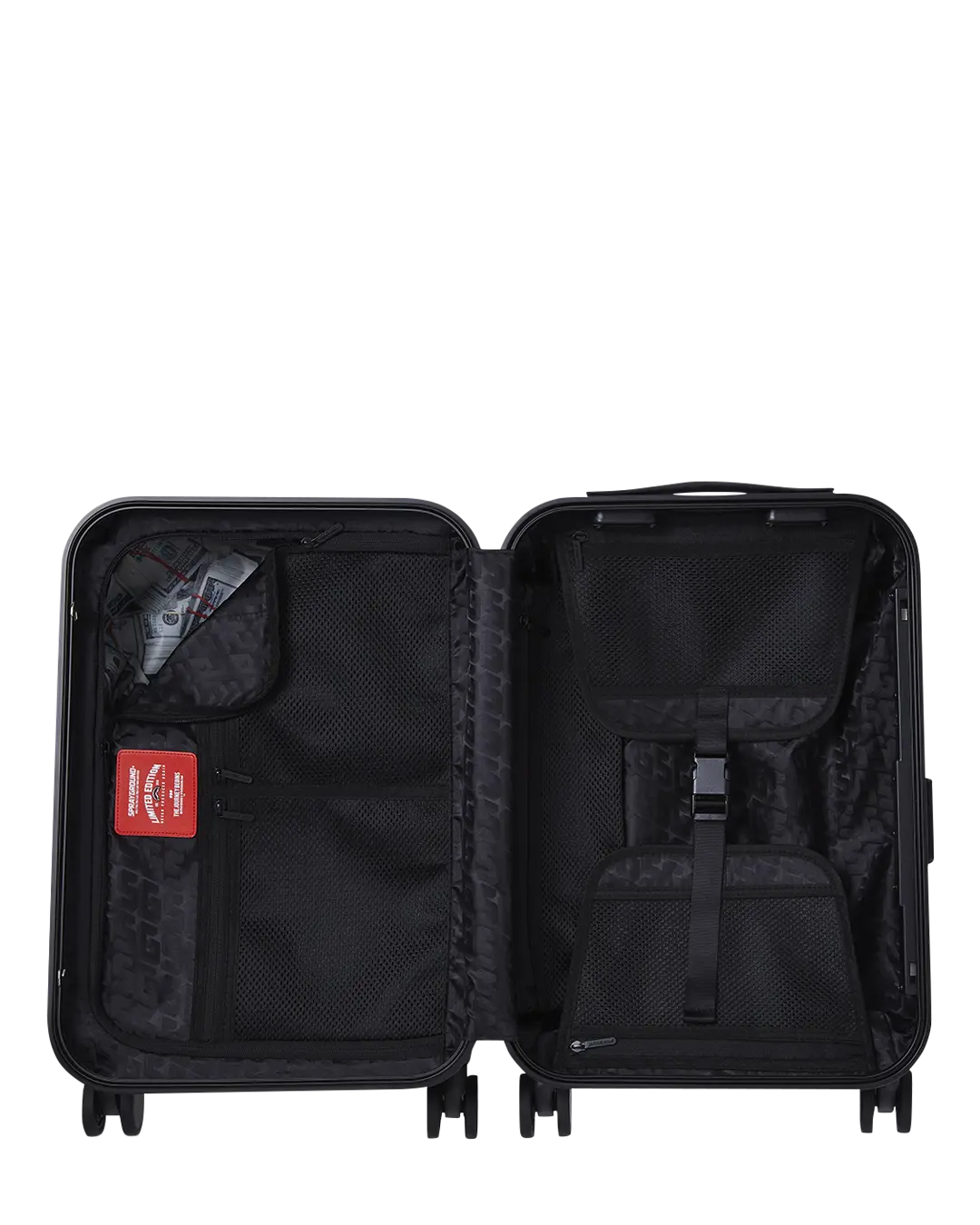 REALITY CHECK SHARKITECTURE CARRY-ON JETBLACK LUGGAGE (GOLD HARDWARE) - Image 19