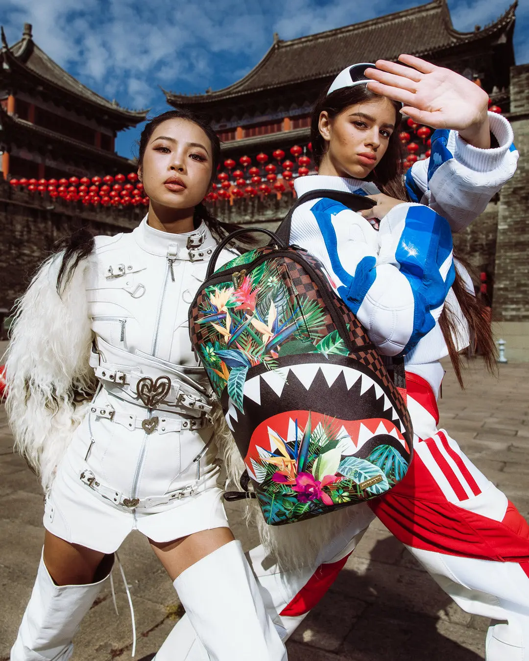 TROPICAL CHECK DLXSV BACKPACK - Image 6