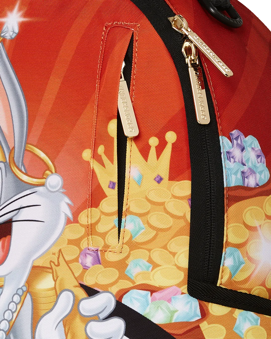 LOONEY TUNES BUGS BILLIONAIRE DLXR BACKPACK - Image 9