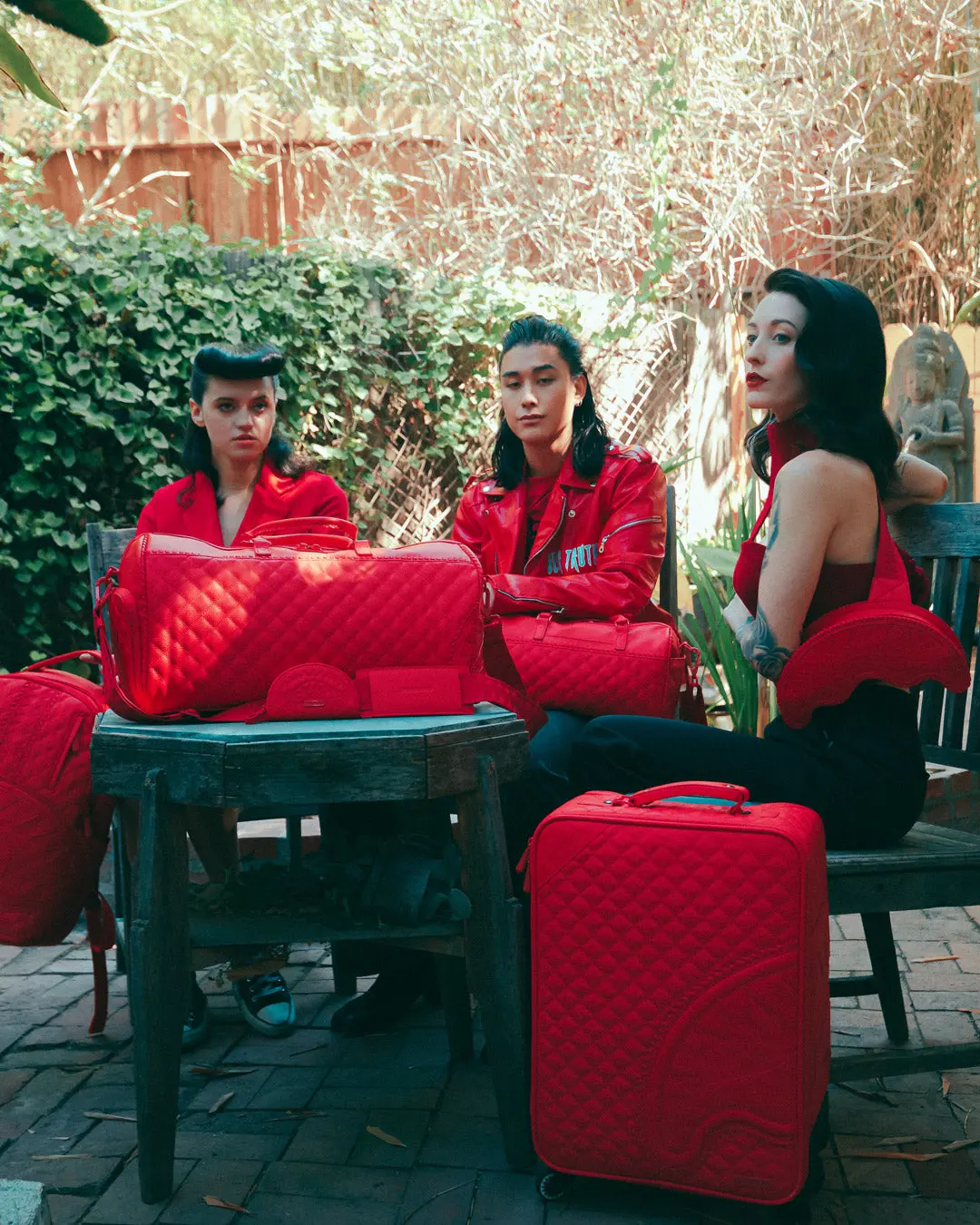 RED RIVIERA MINI DUFFLE - Image 6