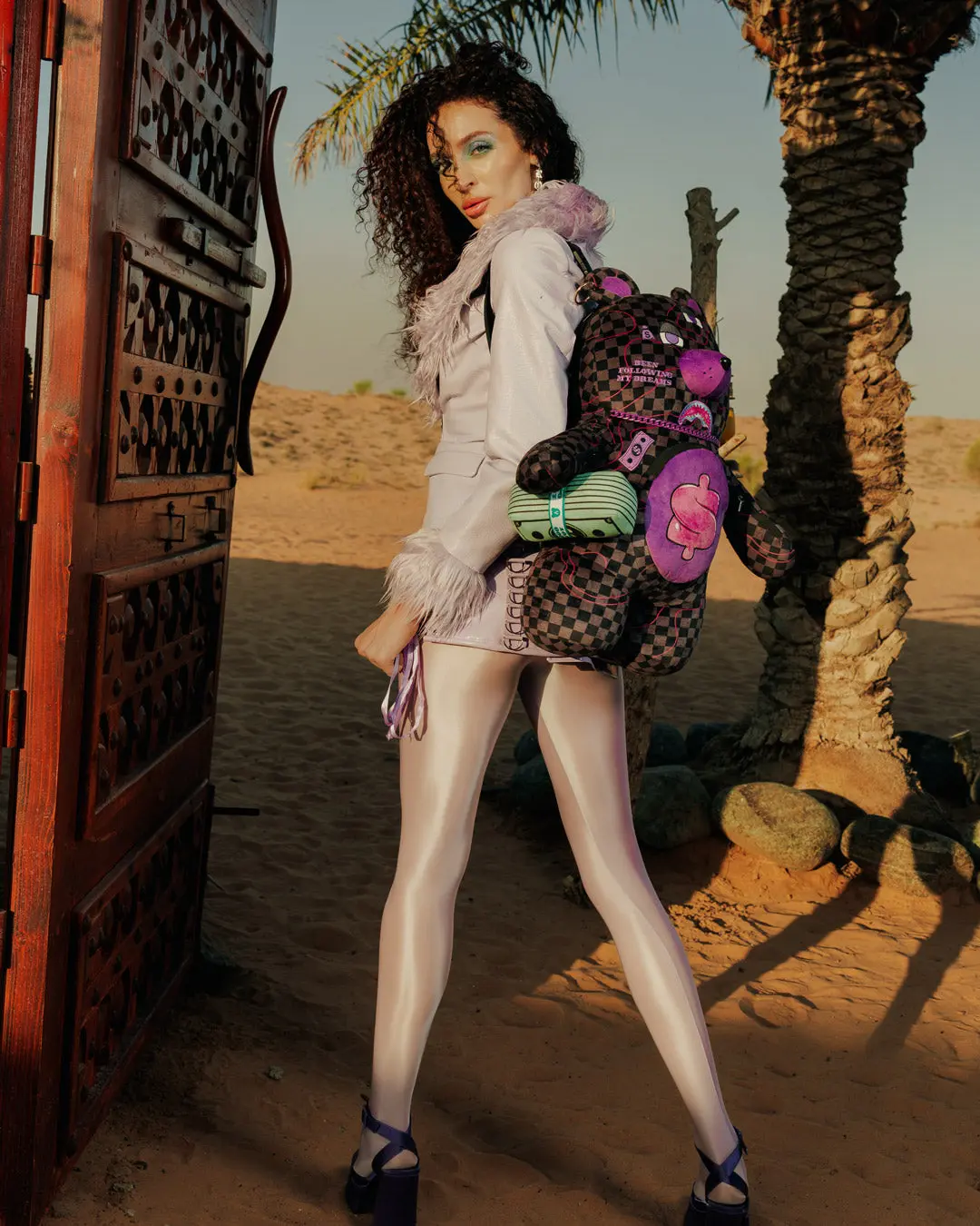 PURPLE SLIME SHARK MONEYBEAR BACKPACK - Image 4