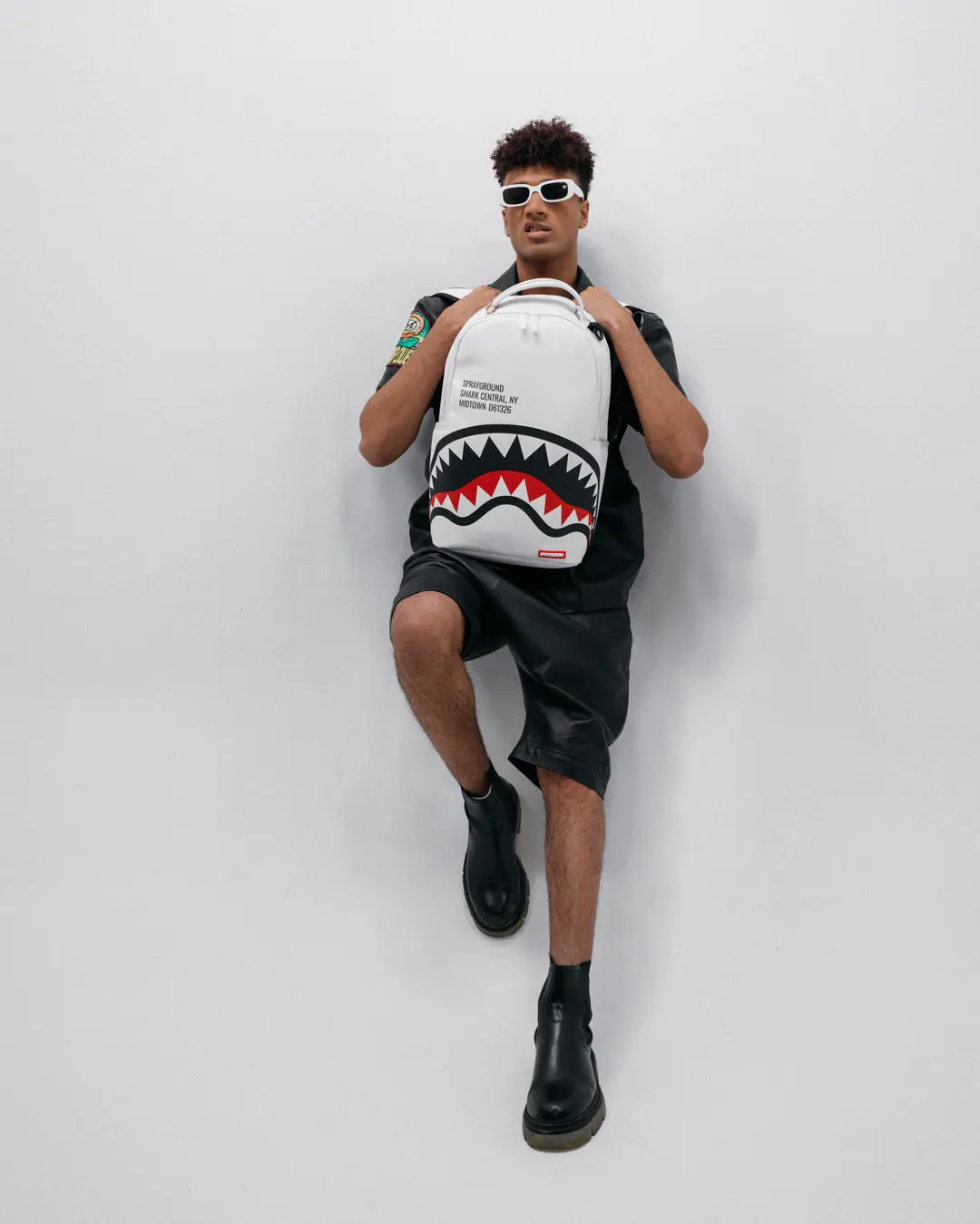 SHARK CENTRAL (WHT) BACKPACK (DLXV) - Image 6
