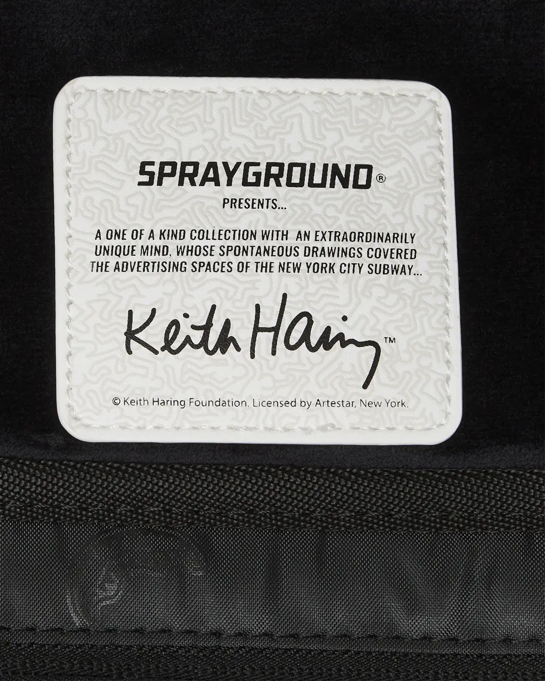 KEITH HARING SKATER SHARK DLXSR BACKPACK - Image 15