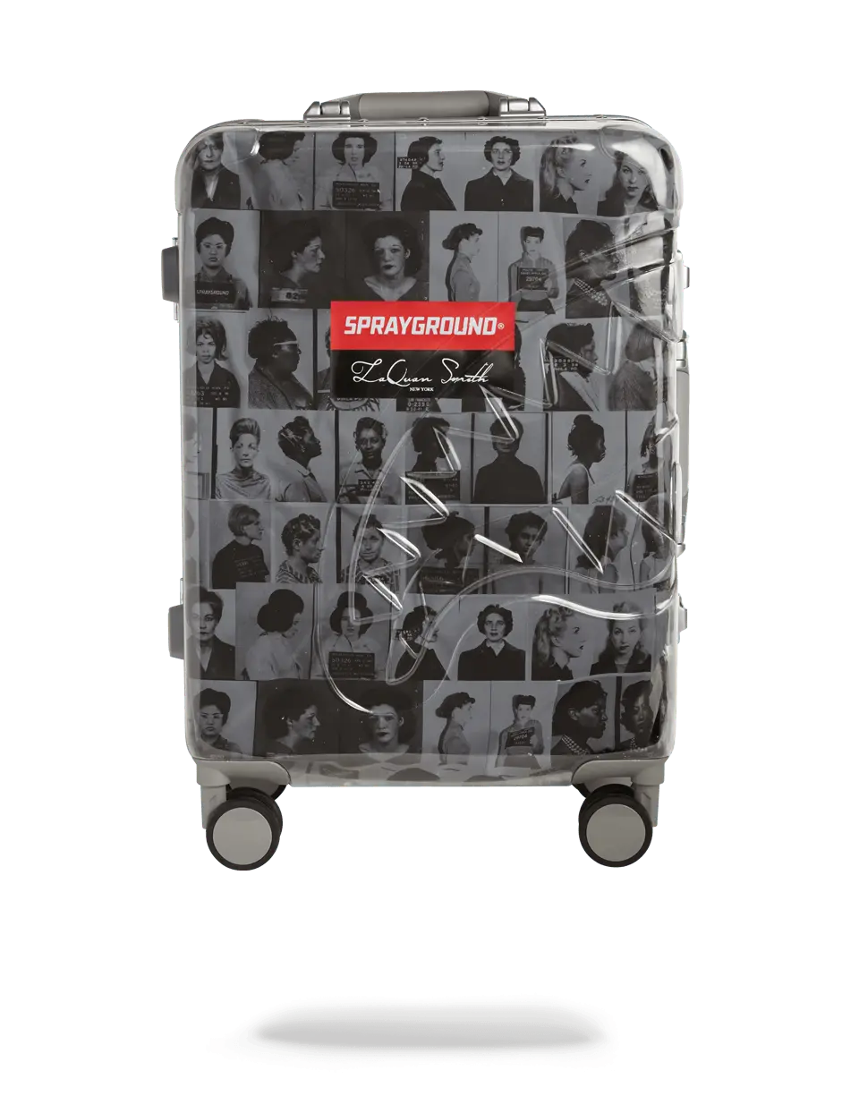 LAQUAN SMITH EMBOSSED CLEAR 3M CARRY-ON - Image 7