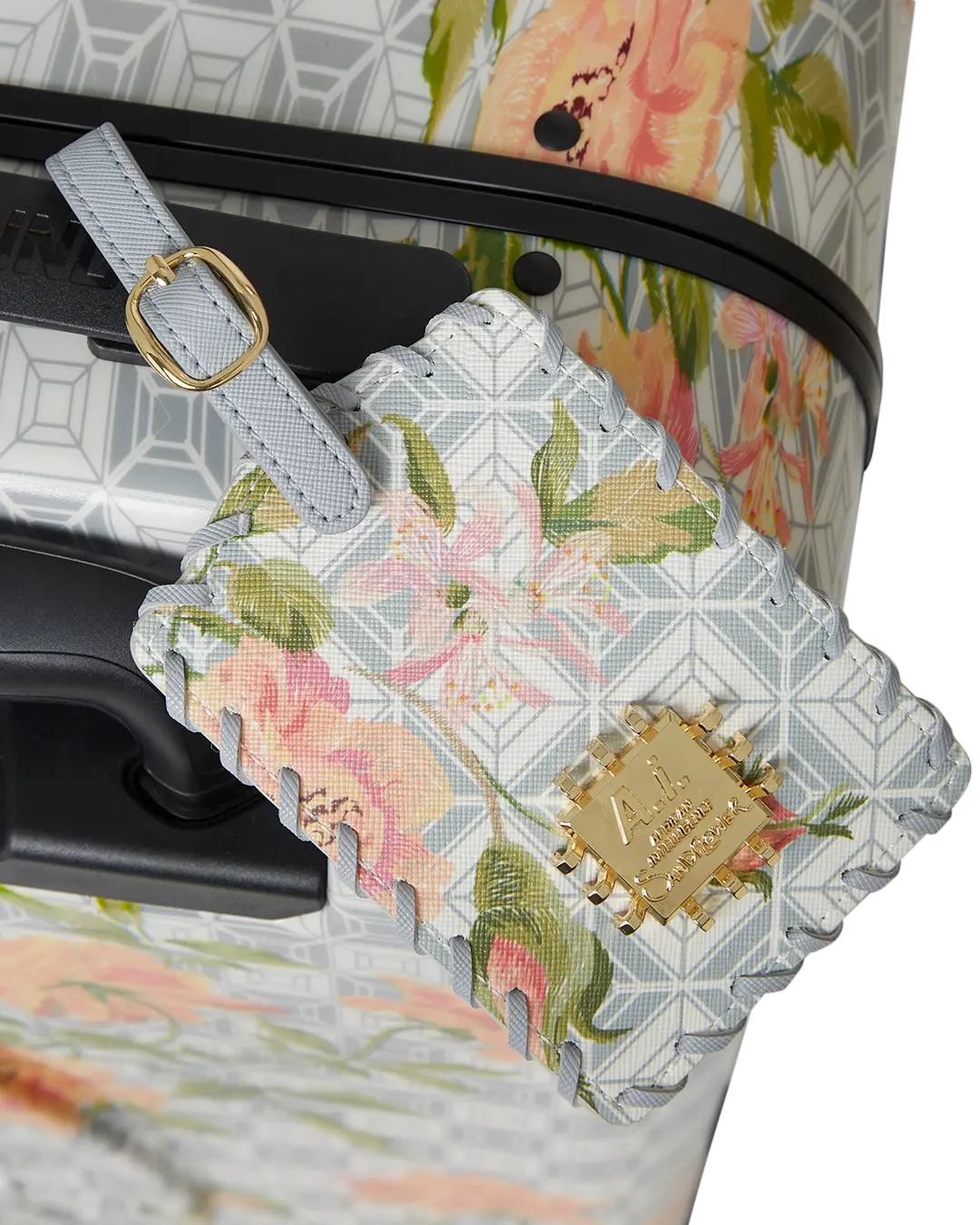A.I. AFRICAN INTELLIGENCE ELEGANT ENERGY SHARKITECTURE CARRY-ON LUGGAGE - SANDFLOWER COLLAB - Image 19