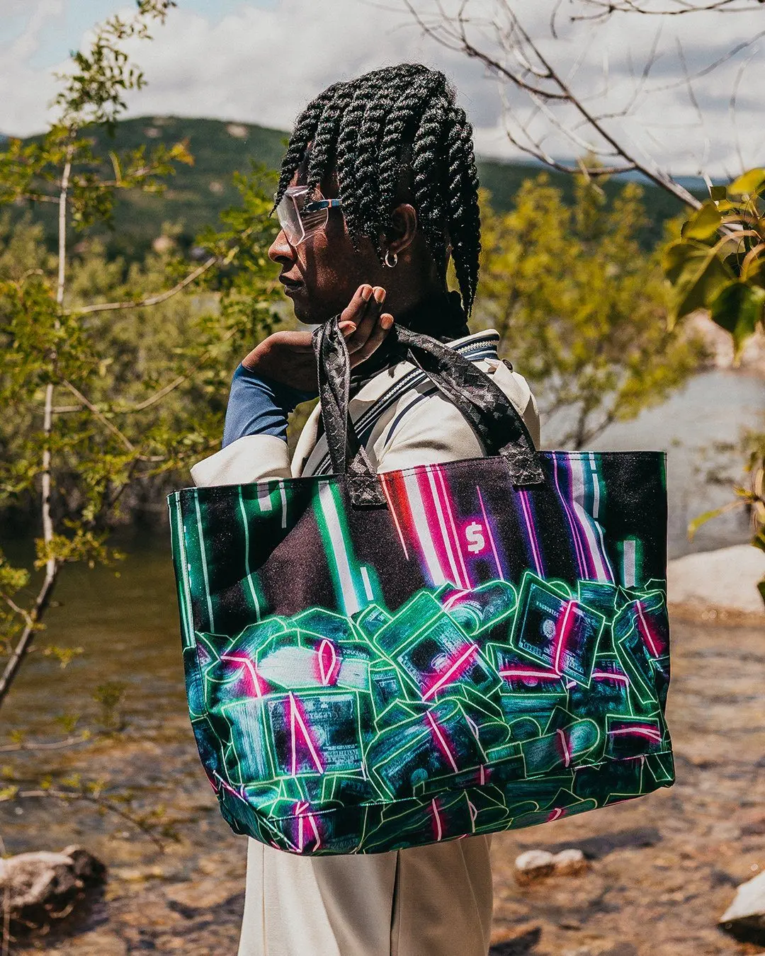 暗号通貨スタック (CRYPTO STACKS) TOTE - Image 2