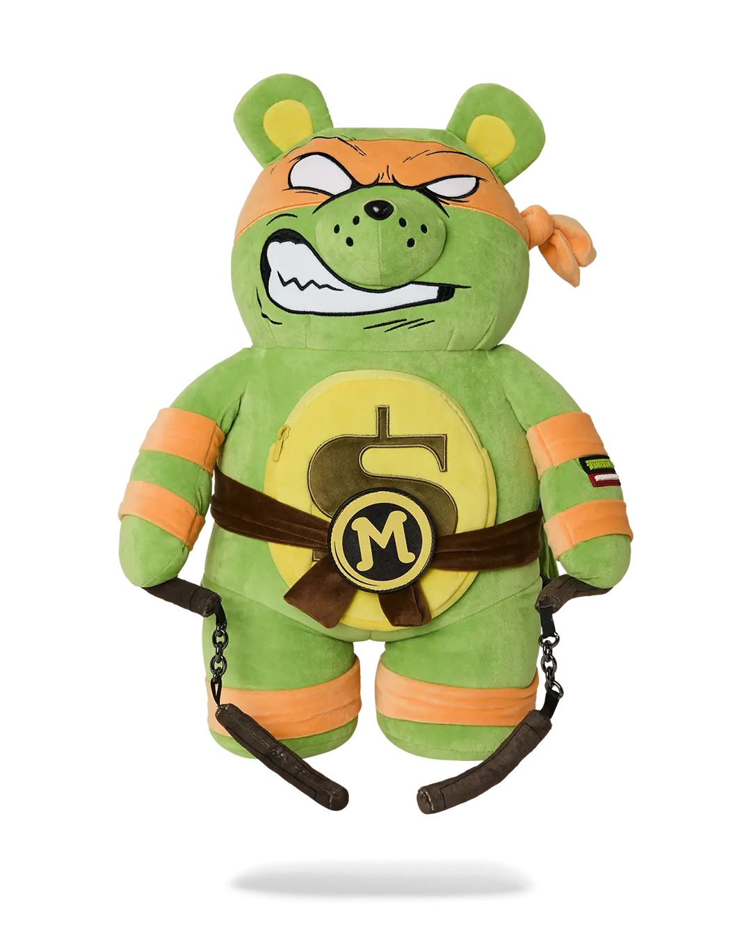 TMNT MICHAELANGELO MONEYBEAR BACKPACK