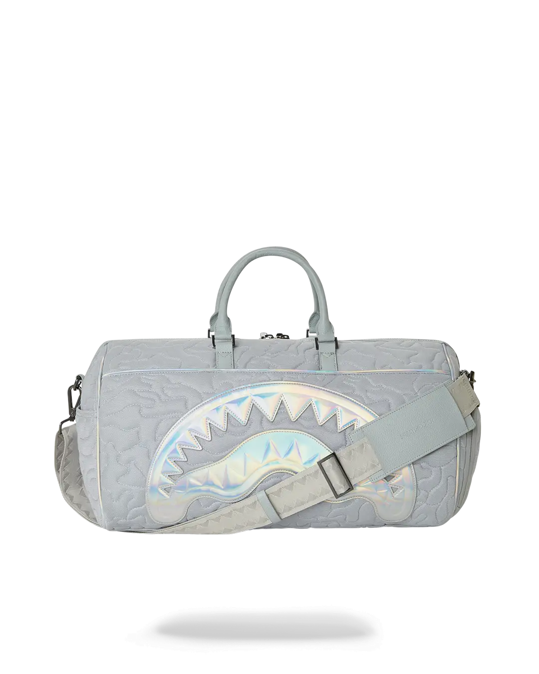 MIRASHAKU IRIDESCENT QUILT DUFFLE - Image 7