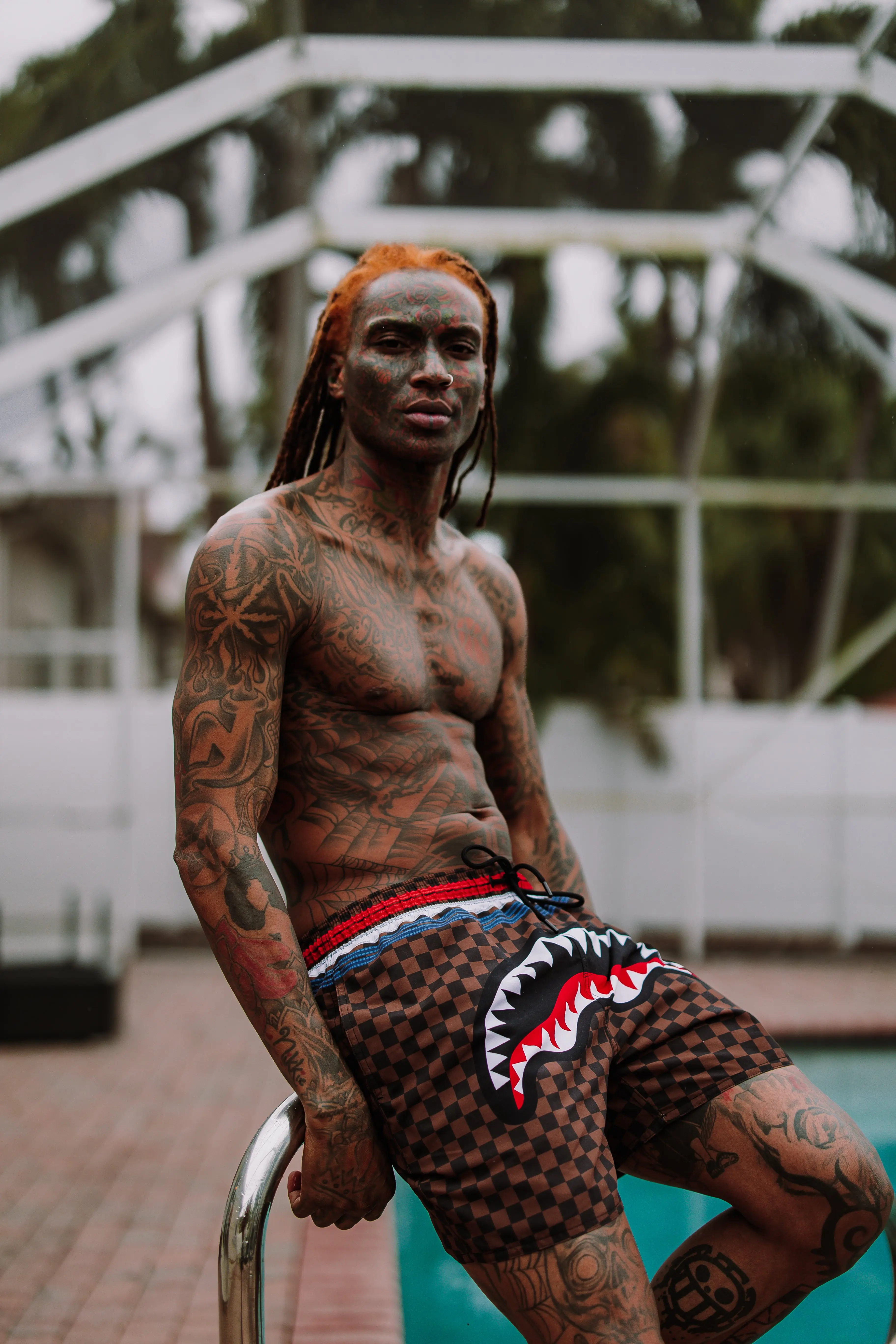 SHARKS IN PARIS GT SWIM SHORTS - Image 9