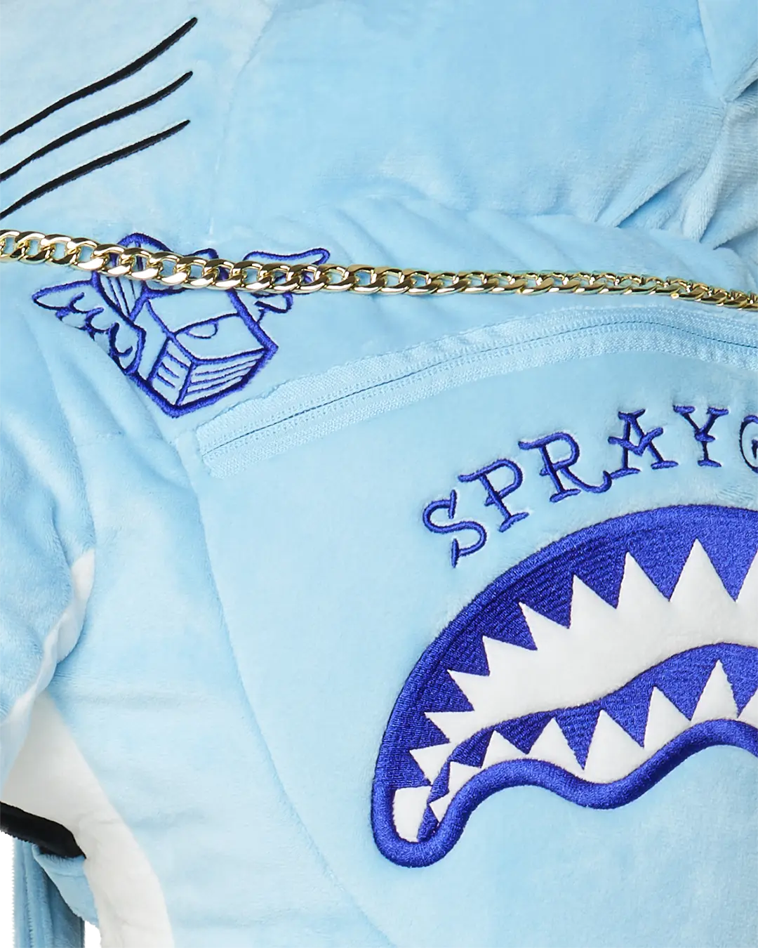 STUFFED SAVAGE HOODY BACKPACK SHARK - Image 10