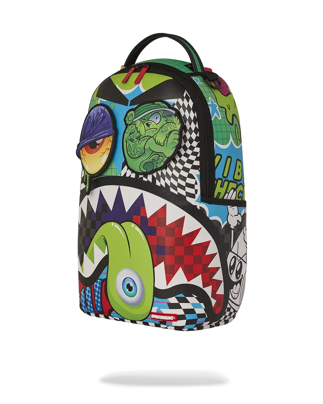 PSYCHO WORLD OF FUN BACKPACK (WITH REMOVABLE VELCRO EYE PATCHES) - Image 10