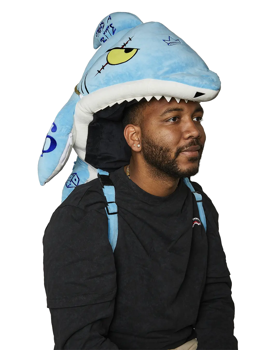 STUFFED SAVAGE HOODY BACKPACK SHARK - Image 15