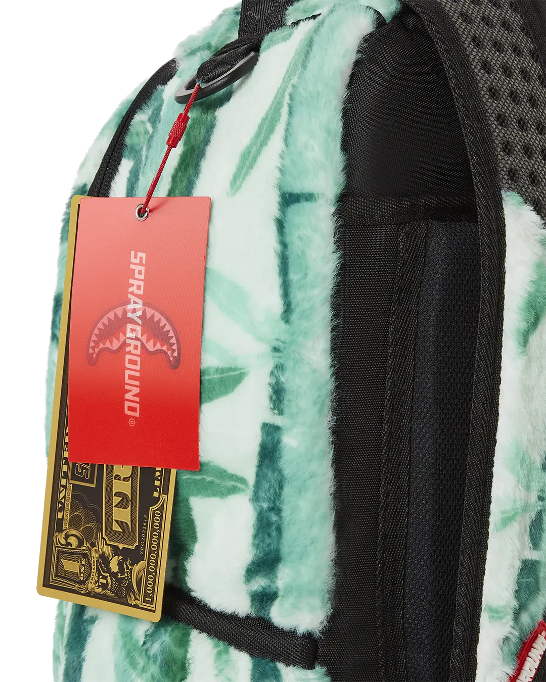 PANDA COZY VELOUR FUR BACKPACK - Image 15