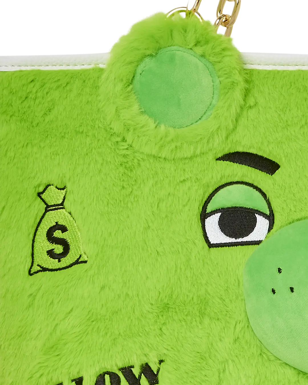 PLUSH MONEYBEAR TOTE (GREEN) - Image 9