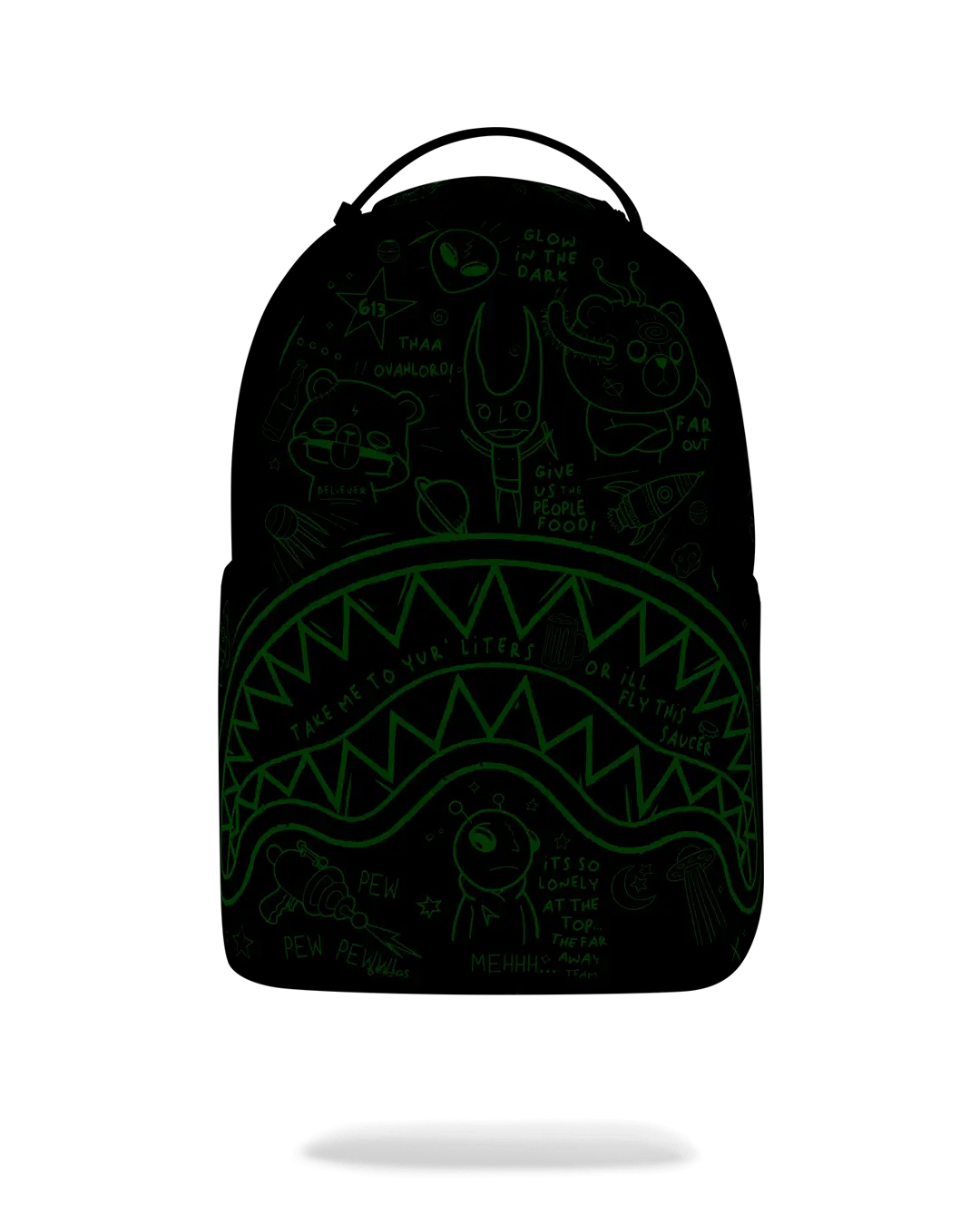 GLOW THE SPACE BACKPACK (GLOW IN THE DARK EFFECT) - Image 3