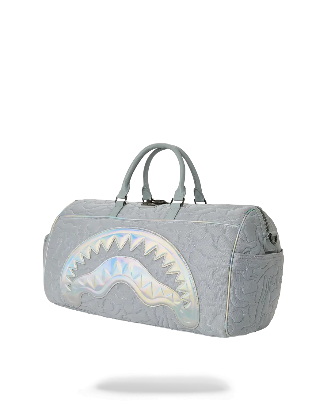 MIRASHAKU IRIDESCENT QUILT DUFFLE - Image 5