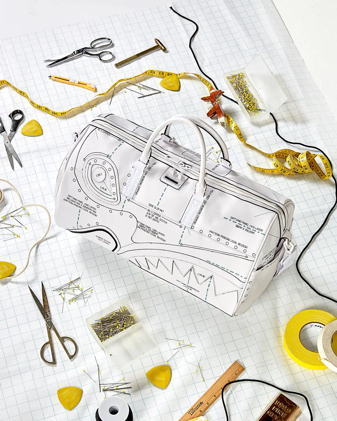 TECHNICAL CUT & SHARK DUFFLE - Image 4