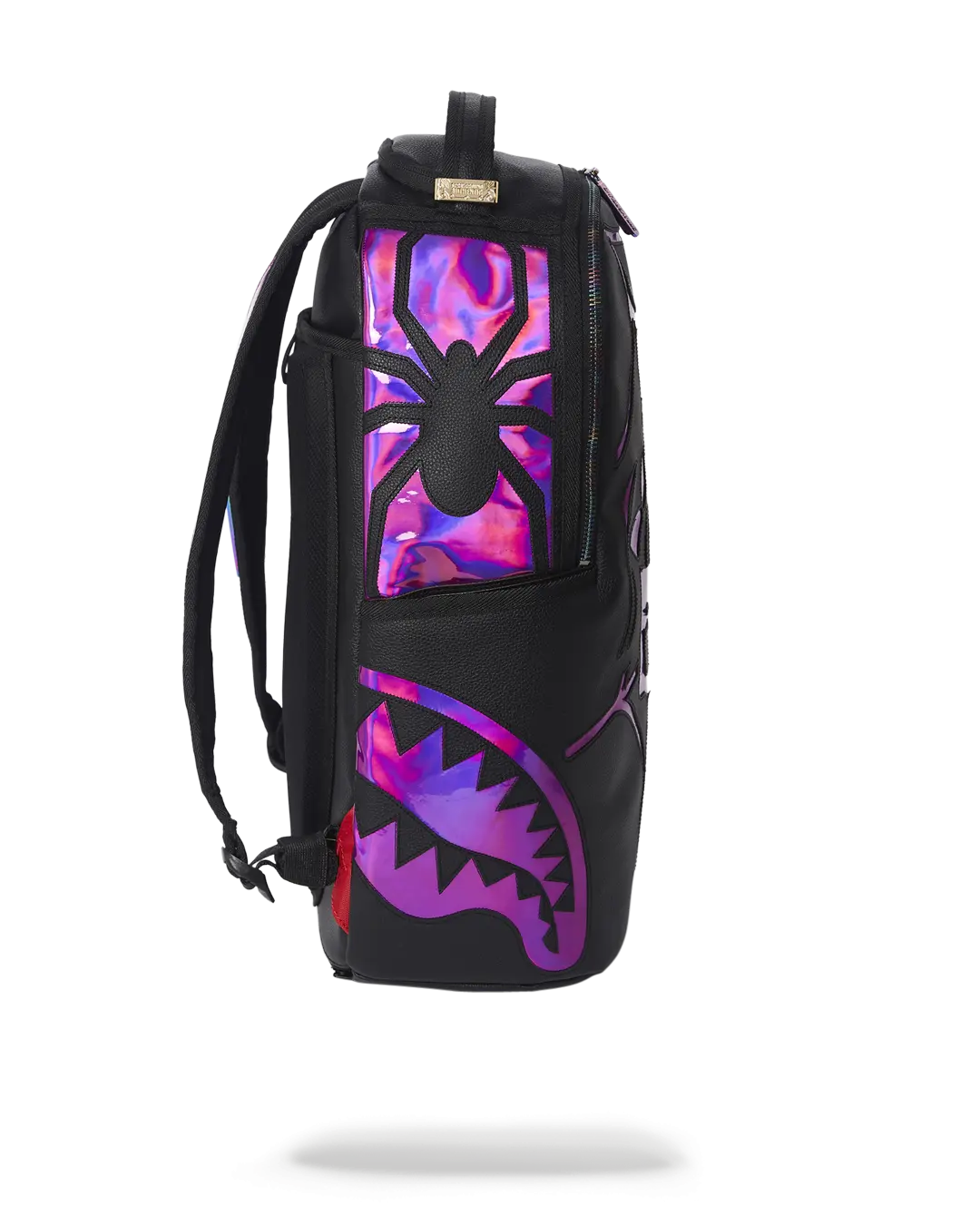 CAZZU IRIDESCENT CUT & SEW SPIDER SKULL SHARK BACKPACK (DLXV) - Image 5