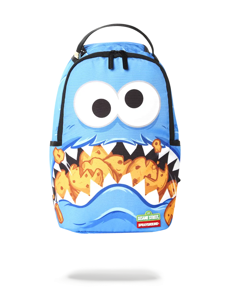 MINI COOKIE MONSTER SHARK BACKPACK