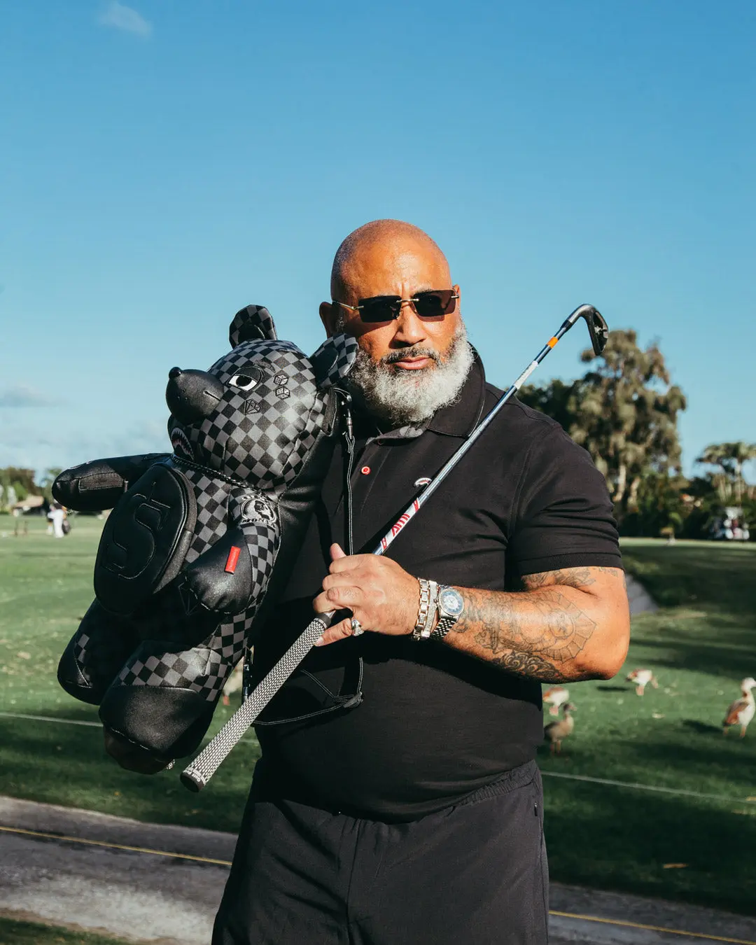 HENNY AIIR TO THE THRONE MONEYBEAR TEDDYBEAR BACKPACK - Image 18