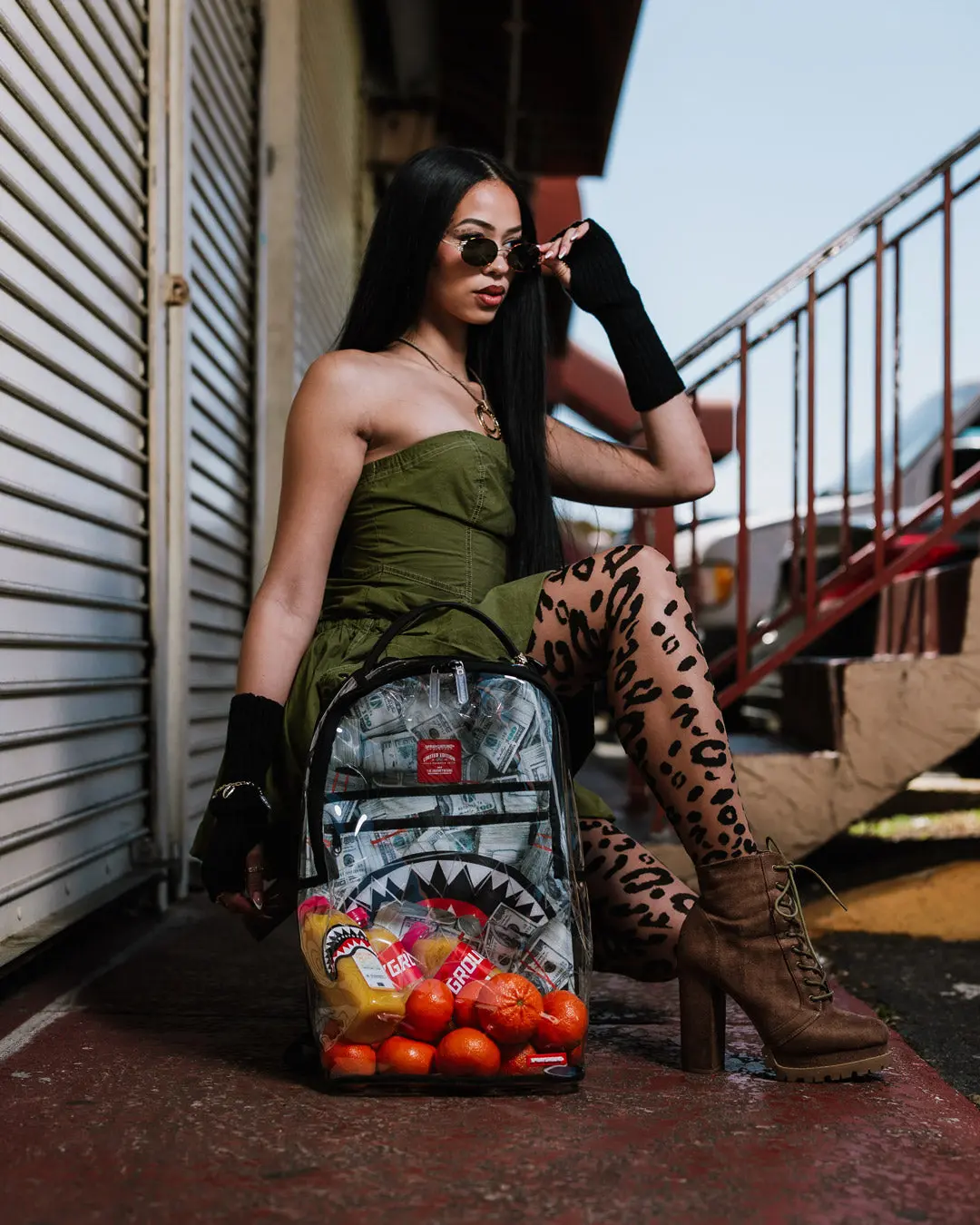 CLEAR BACKPACK - MONEY CHOMP - Image 4