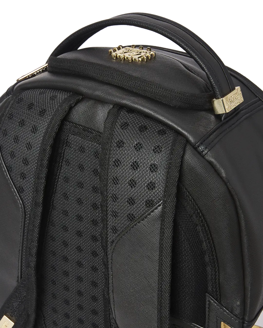 A.I.3 SHARK BITE BLACK GOLD BACKPACK (DLXV) - Image 12