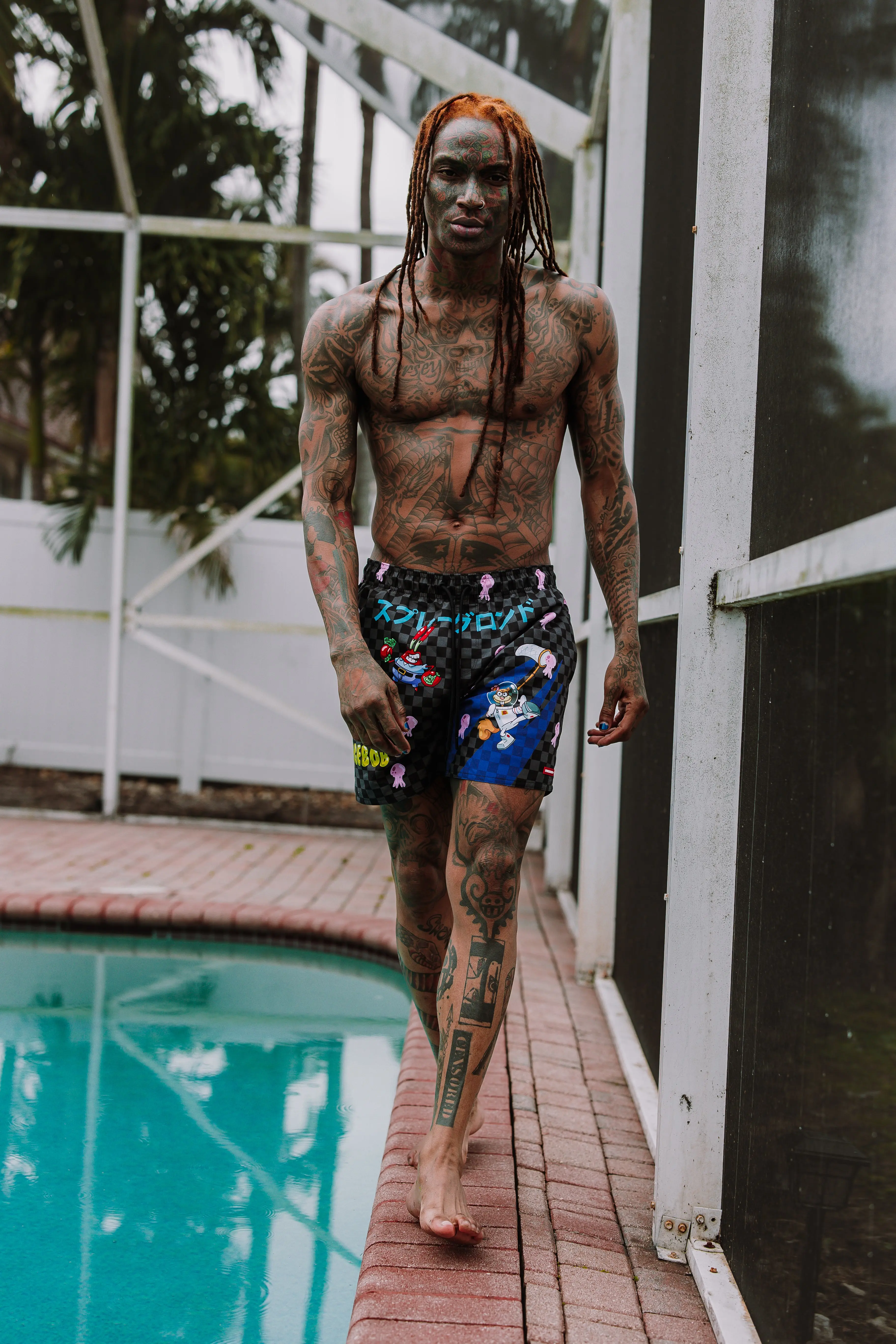 SPONGEBOB TOKYO BUBBLE SWIM SHORTS - Image 8