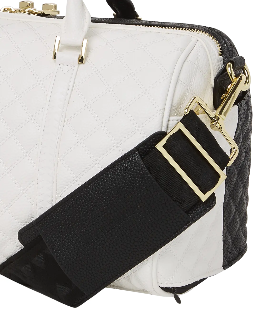 LEVELED UP SPLIT QUILT SHARK MINI DUFFLE - Image 11